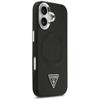 GUESS futerał do IPHONE 17 kompatybilny z MagSafe GUHMP17SPSDTSCMK (PU W/ Triangle Logo) czarny