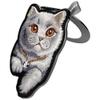 NIMMY zawieszka magnetyczna DENIM FASHION BRITISH SHORTHAIR CAT czarna