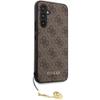 GUESS futerał do SAMSUNG S23 FE GUHCS23FEGF4GBR (4G Charm) brązowy