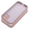 Futerał do iPhone 12 Silicone 2mm pudrowy róż