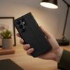 Etui z klapką na Motorola G17 POWER 4Card RFID antykradzieżowe tech fabric czarne
