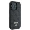 GUESS futerał do IPHONE 16 Pro GUHCP16LP4TDPK (PU Leather 4G Triangle Strass) czarny