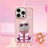 NIMMY futerał COOL&CUTE 2.0 Cat do IPHONE 16 Pro Max różowy