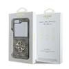 GUESS futerał do SAMSUNG Z Flip 6 GUHCZF64GMGBR (PU 4G Leather Metal Logo) brązowy