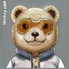 NIMMY futerał COOL&CUTE 2.0 Bear do IPHONE 16 Pro szary