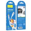 Kabel AUX Jack 3,5 mm do Lightning Hoco 1 m UPA22 biały