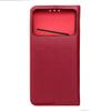 Etui z klapką na Samsung S26 EDGE Smart Pro Book skórzane bordowe