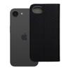 Etui z klapką na iPhone 16e (SE 4 2025) Sensitive Book czarne