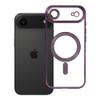 Futerał do iPhone 17 AIR Electro Mag Cover zgodny z MagSafe fioletowy