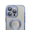 Futerał do iPhone 16e (SE 4 2025) / 17e Glam niebieski