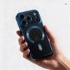 Etui na iPhone 18 Pro / 17 Pro Electro Mag Cover zgodne z MagSafe granatowe