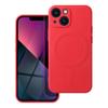 Futerał do iPhone 13 MINI Silicone Mag Cover zgodny z MagSafe czerwony