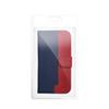 Etui z klapką na iPhone 17 Split Book granatowo-czerwone