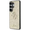GUESS futerał do SAMSUNG S26 Ultra GUHCS26LHG4SGD (Fixed Glitter 4G Big Metal Logo) złoty