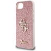 GUESS futerał do IPHONE 16e (SE 4 2025) GUHCPSE4HG4SGP (Fixed Glitter Big 4G) różowy