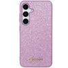 GUESS futerał do SAMSUNG S24 GUHCS24SHGGSHU (Glitter Script) fioletowy