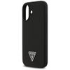 GUESS futerał do IPHONE 17 kompatybilny z MagSafe GUHMP17SSCTRLMK (Silicone W/ Triangle Logo) czarny