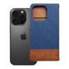 Etui z klapką na iPhone 16 PRO Jeans Book niebieskie