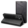 Pokrowiec na Samsung A55 Forcell F-Protect RFID Blocker Book czarny