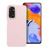 Futerał do Xiaomi Redmi Note 11 / 11S Frame pudrowy róż