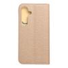 Etui z klapką na Samsung S25 Luna Book Gold złote
