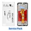 ServicePack Wyświetlacz LCD do SAMSUNG A07 4G A075 Gray GH81-28044A