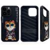 NIMMY futerał GLASSES COOL CAT do IPHONE 15 Pro czarny