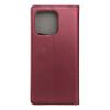 Etui z klapką na Motorola EDGE 60 FUSION Smart Magneto burgundowe
