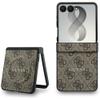GUESS futerał do SAMSUNG GALAXY Z FLIP 8 kompatybilny z MagSafe (4G Classic) brązowy