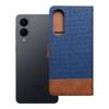 Etui z klapką na Samsung S25 Edge Jeans Book niebieskie