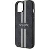 GUESS futerał do IPHONE 14 kompatybilny z MagSafe GUHMP14SP4RPSK (4G Printed Stripes) czarny