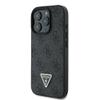 GUESS futerał do IPHONE 16 Pro GUHCP16LP4TDPK (PU Leather 4G Triangle Strass) czarny