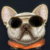 NIMMY futerał GLASSES COOL DOG do IPHONE 16 czarny