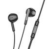 EOL Słuchawki przewodowe douszne USB C Hoco M123 czarne