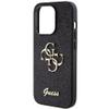 GUESS futerał do IPHONE 15 Pro Max GUHCP15XHG4SGK (Fixed Glitter Big 4G) czarny