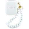 Słuchawki bezprzewodowe douszne GUESS TWS Pearl Strap GUE005327 białe