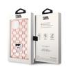 KARL LAGERFELD futerał do IPHONE 15 KLHCP15SHNCMKLP (Monogram) różowy