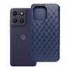 Etui z klapką na Motorola G17 POWER Cubic Book niebieskie