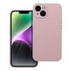 Futerał do iPhone 14 Silicone 2mm pudrowy róż