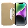 Etui z klapką na iPhone 16 PLUS Dual Pocket Book złote