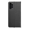 Etui z klapką na Samsung A13 4G Luna Book Carbon czarne