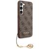 GUESS futerał do SAMSUNG S24 Plus GUHCS24MGF4GBR (4G Charm) brązowy