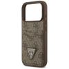 GUESS futerał do IPHONE 17 Pro GUHCP17LP4TPW (4G Double Card Triangle) złoty