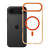 Futerał do iPhone 17 AIR Frame Clear Hybrid Mag Cover zgodny z MagSafe pomarańczowy