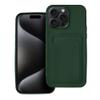 Futerał do iPhone 15 PRO MAX Card Case zielony