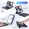 DUX DUCIS etui DK składane z klawiaturą bezprzewodową do iPad Air 13 (2024)/Pro 12.9 (2020/2021/2022) czarne