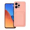 Futerał do Xiaomi Redmi 12 4G Card Case różowy