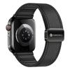 Pasek do Apple Watch Forcell F-Design FA21 magnetyczny skóra ekologiczna 38 / 40 / 41 mm czarny