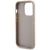 GUESS futerał do IPHONE 15 Pro GUHCP15LPS4DGPD (Strass Metal Logo) złoty