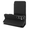 Etui z klapką na Samsung S25 Folio Side Magnet czarne